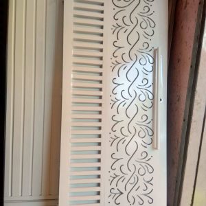 Porte battante tole laser 01